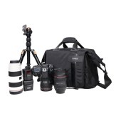 通霸  休闲商务摄影包 单肩简约电脑包单反专业数码相机包