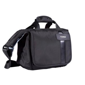 通霸 9180 休闲商务摄影包 单肩简约电脑包单反专业数码相机包 黑色