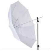 43寸柔光伞柔光棚反光伞白色影楼伞人像闪光灯柔光通用摄影器材 摄影伞