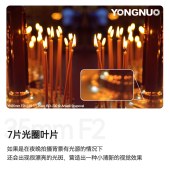 永诺（YONGNUO）YN35mm F2  佳能EF口 广角AF定焦镜头【顺丰包邮】