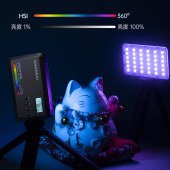 永诺(YONGNUO)YN120 RGB全彩便携式口袋灯，卡片摄像灯