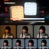 永诺(YONGNUO) YN60 RGB II 二代 小亮仔 口袋补光灯 双色温全彩RGB 25种特效  白色/黑色